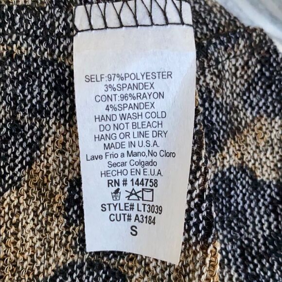 COPY - Lime & Chili Striped and Cheetah Print Tun… - Picture 7 of 8